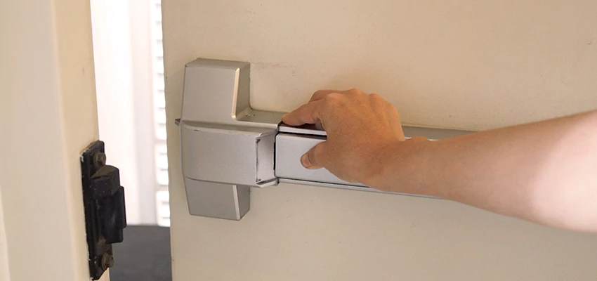 Roller Gate Panic Bar Installation in Park Ridge, Illinois